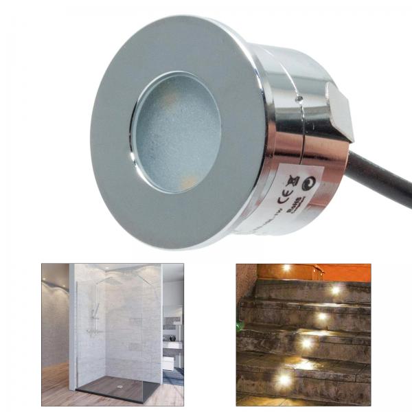 Segnapassi luce naturale 1W impermeabile