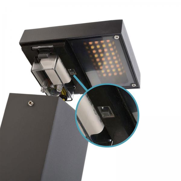 Lampione LED con selettore di luce CCT