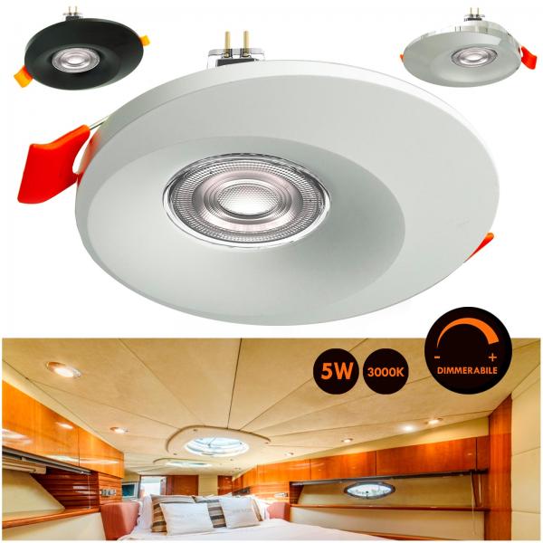 Faretto incasso dimmerabile LED 5W