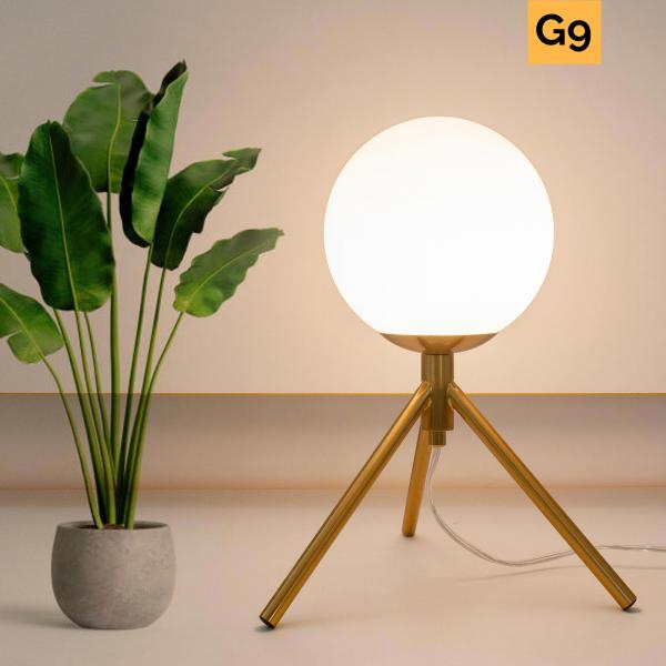 Lampada tripode da tavolo G9