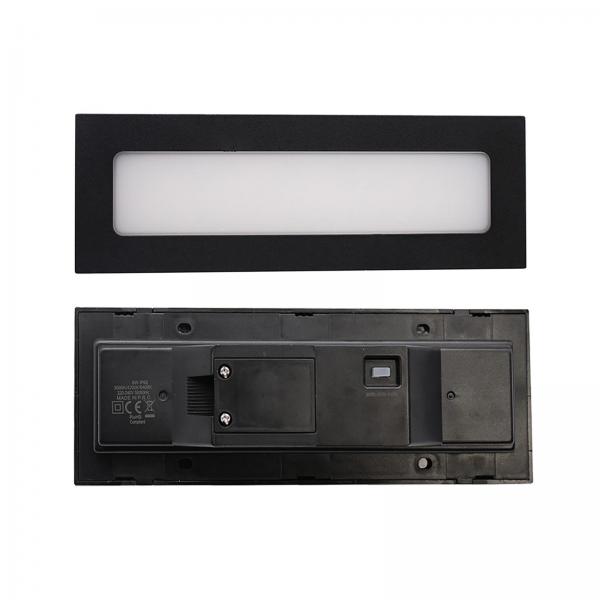 Segnapassi moderno LED nero
