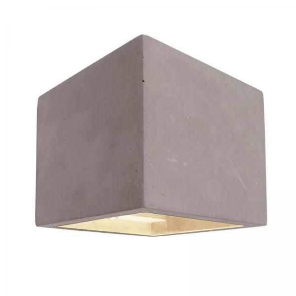 Lampada da parete in cemento