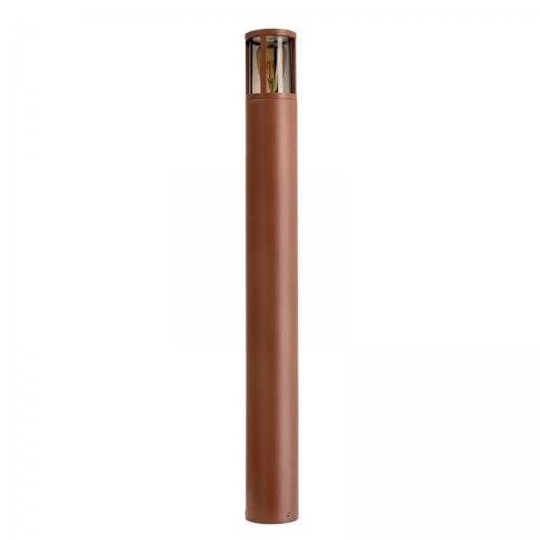 Lampione corten diffusore fumè