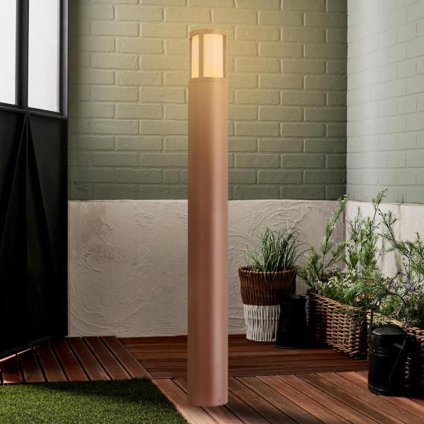Lampione LED E27 corten