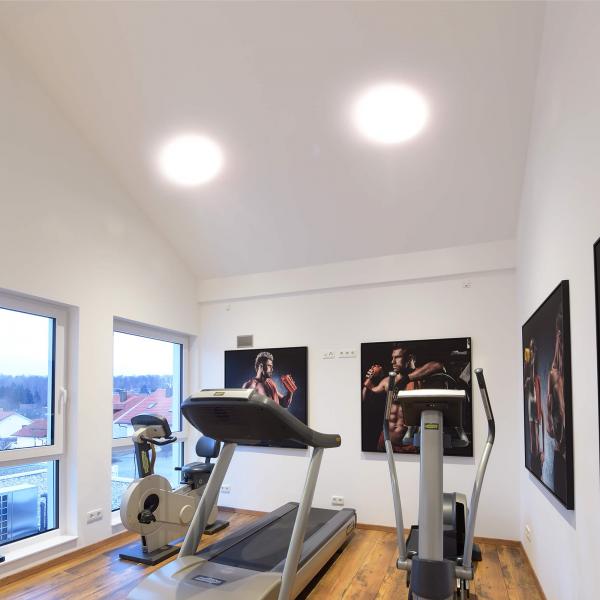 Plafoniera tonda LED 3 in 1