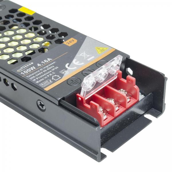 Alimentatore reticolato stabilizzato 100W 24V