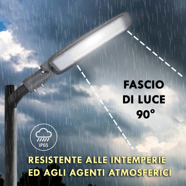 Faro stradale orientabile