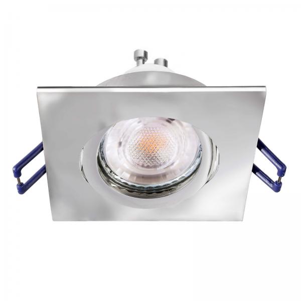 Fafaretto LED incasso cromato