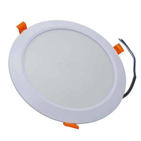 Pannello rotondo da incasso LED multicolore
