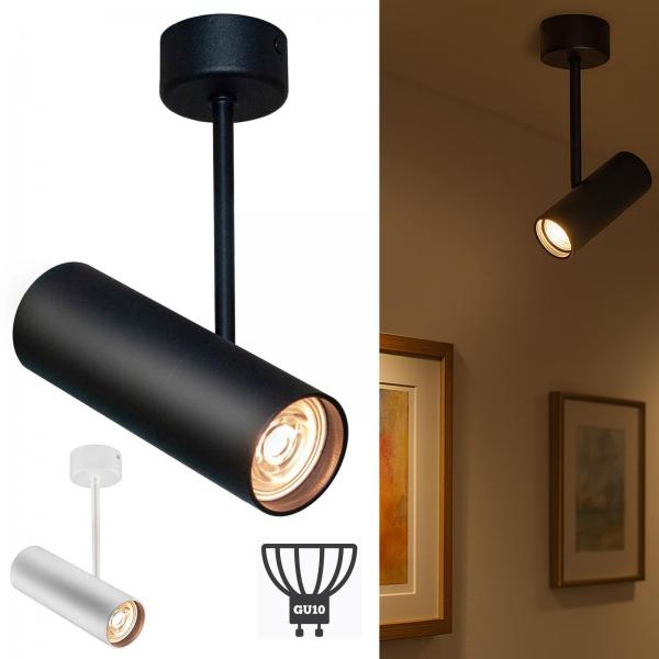 Faretto da soffitto orientabile