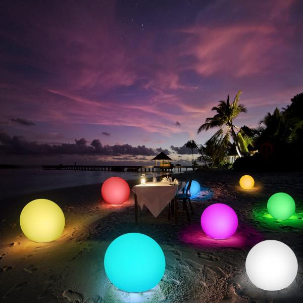 Sfera luminosa LED multicolore