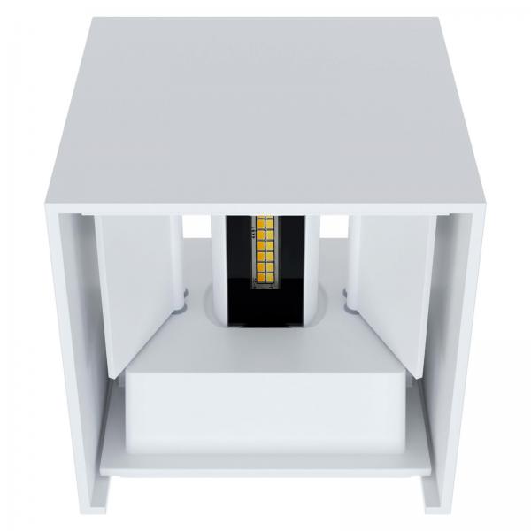Applique bianco doppio fascio