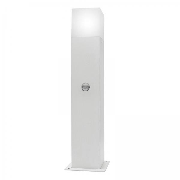 Lampione bianco sensore crepuscolare