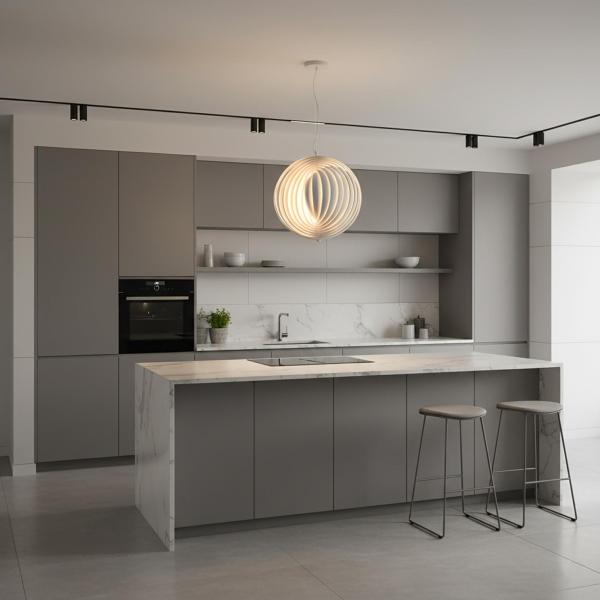 Lampadario moderno cucina
