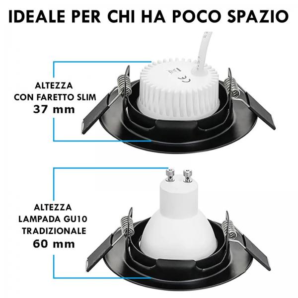 Modulo LED da incasso a soffitto