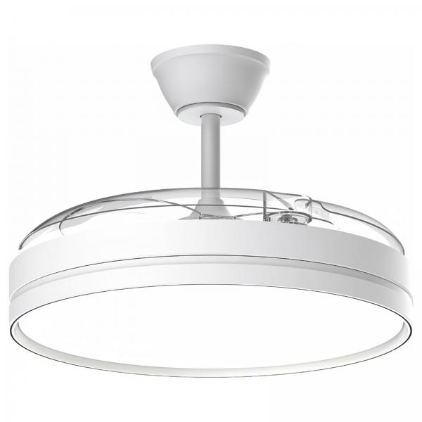 Lampada sospensione LED CCT con ventilatore